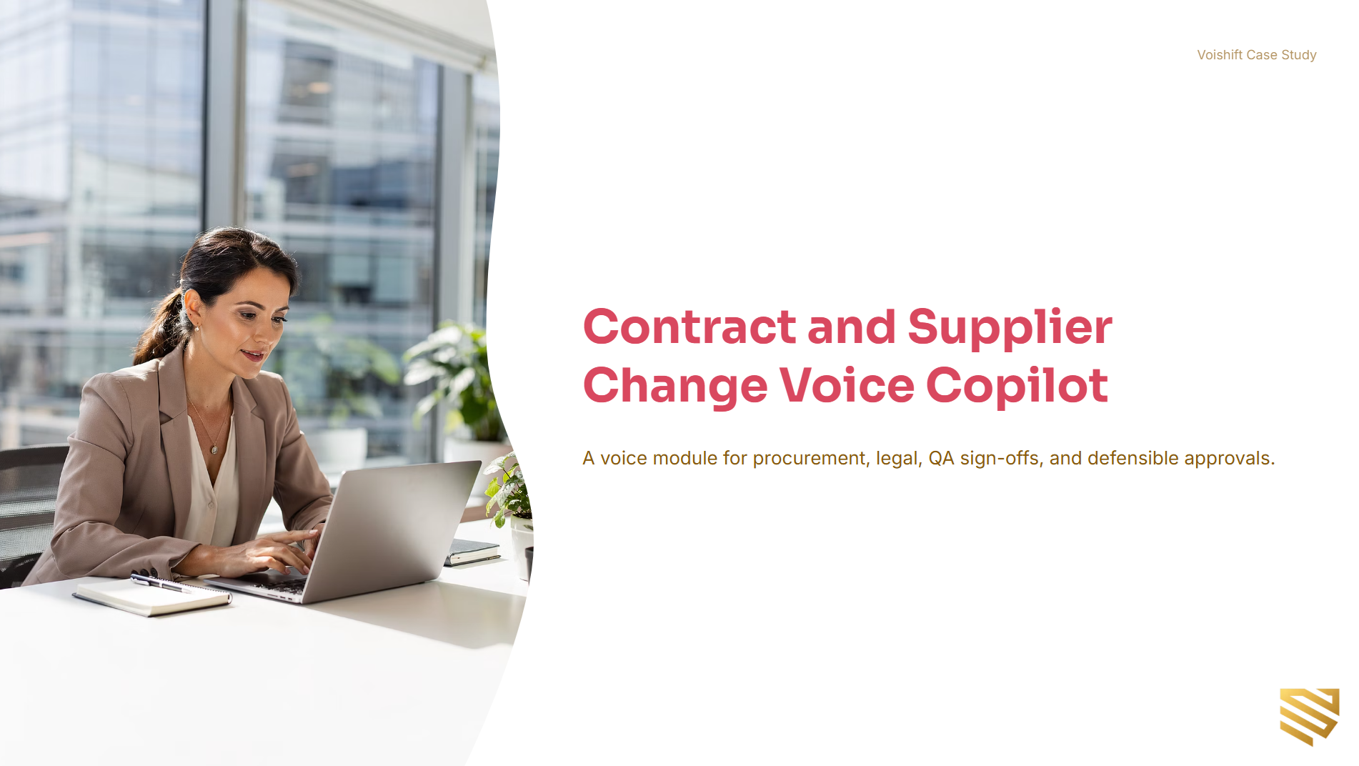 Contract and Supplier Change Voice Copilot